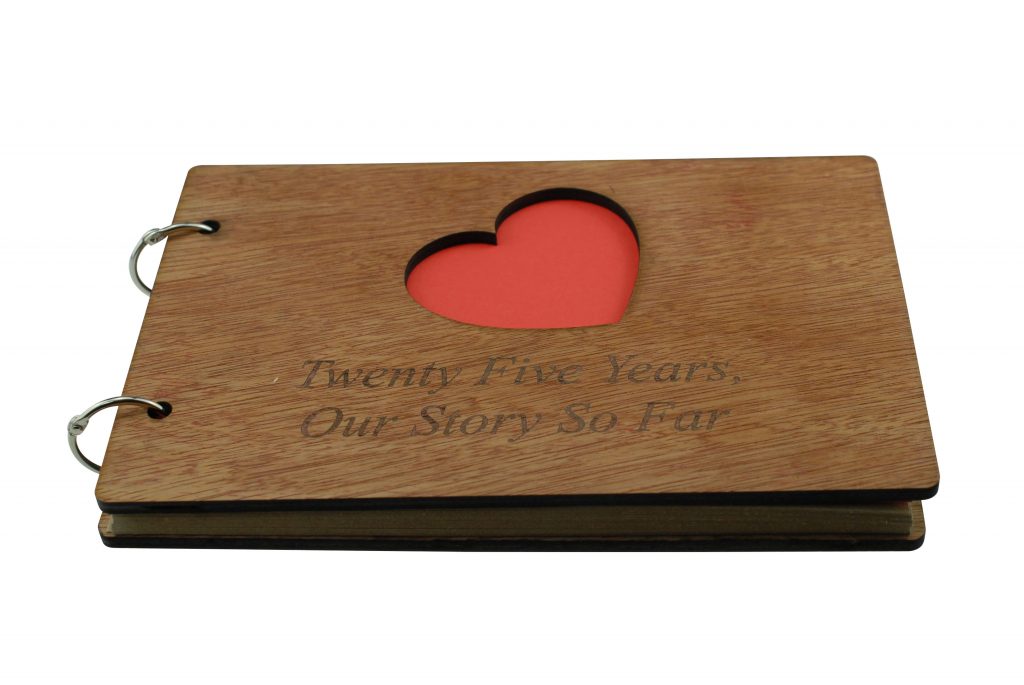 25 Year Anniversary – Our Story So Far Scrapbook
