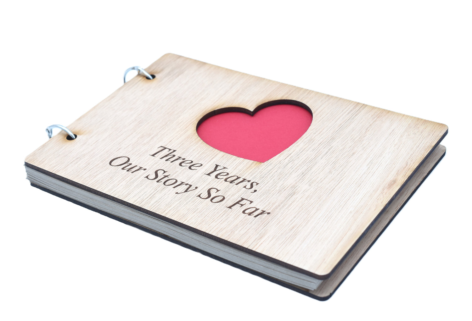 3 Year Anniversary – Our Story So Far Scrapbook
