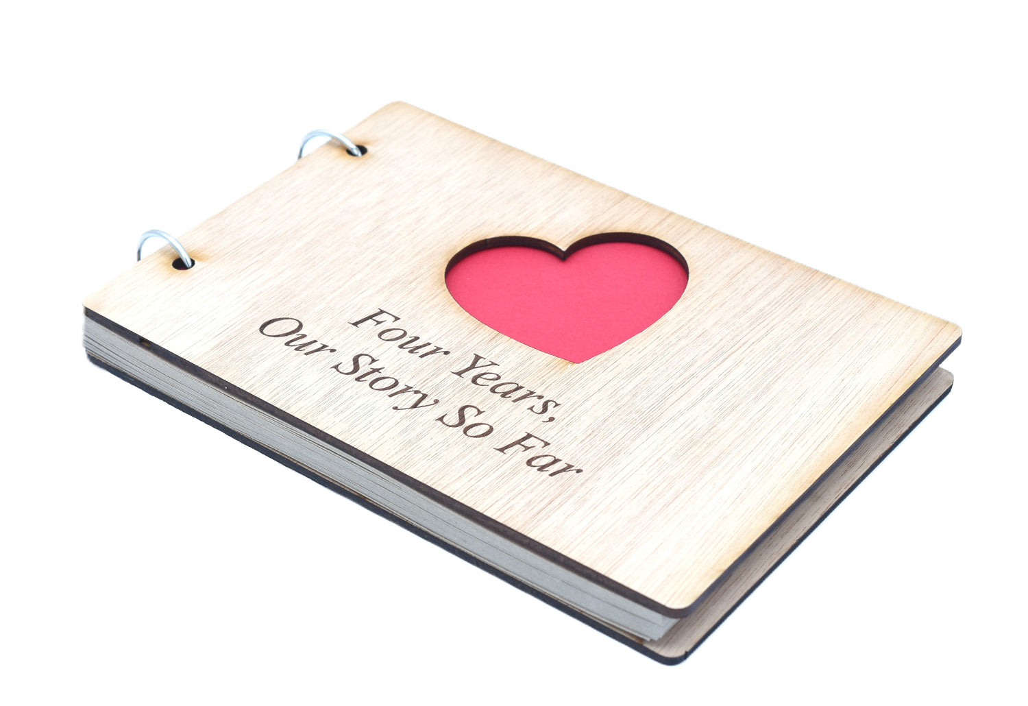 4 Year Anniversary – Our Story So Far Scrapbook