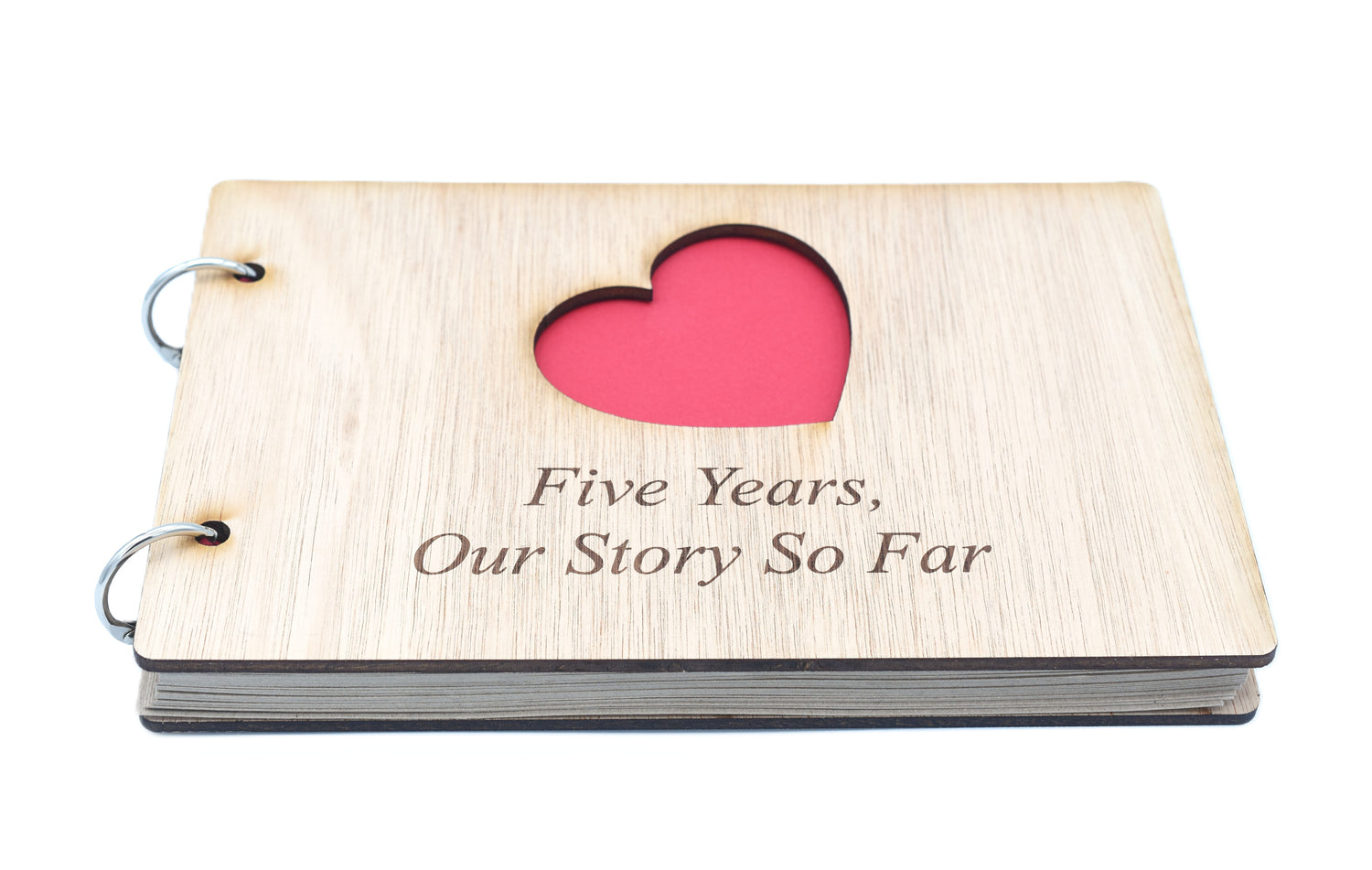 5 Year Anniversary – Our Story So Far Scrapbook