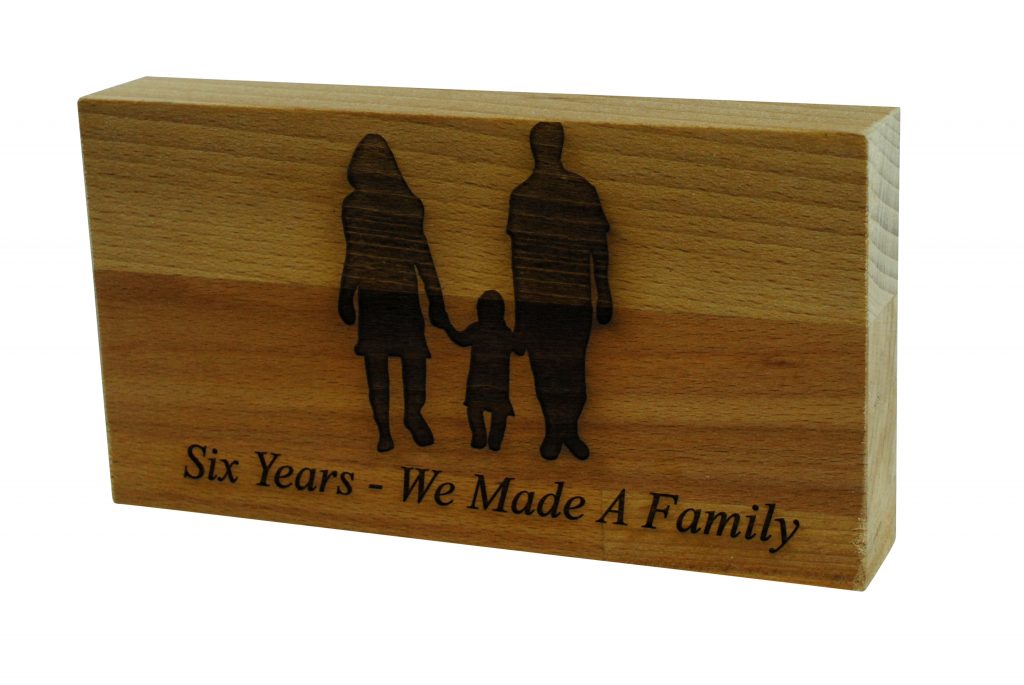 6 Years We Made A Family Beech Block