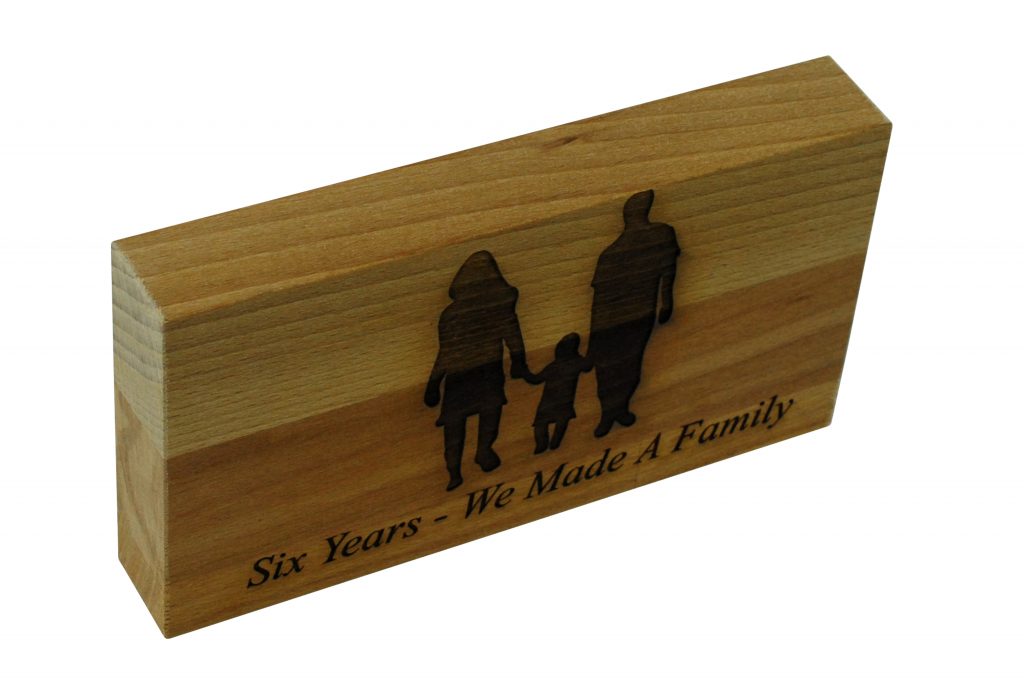 6 Years We Made A Family Beech Block