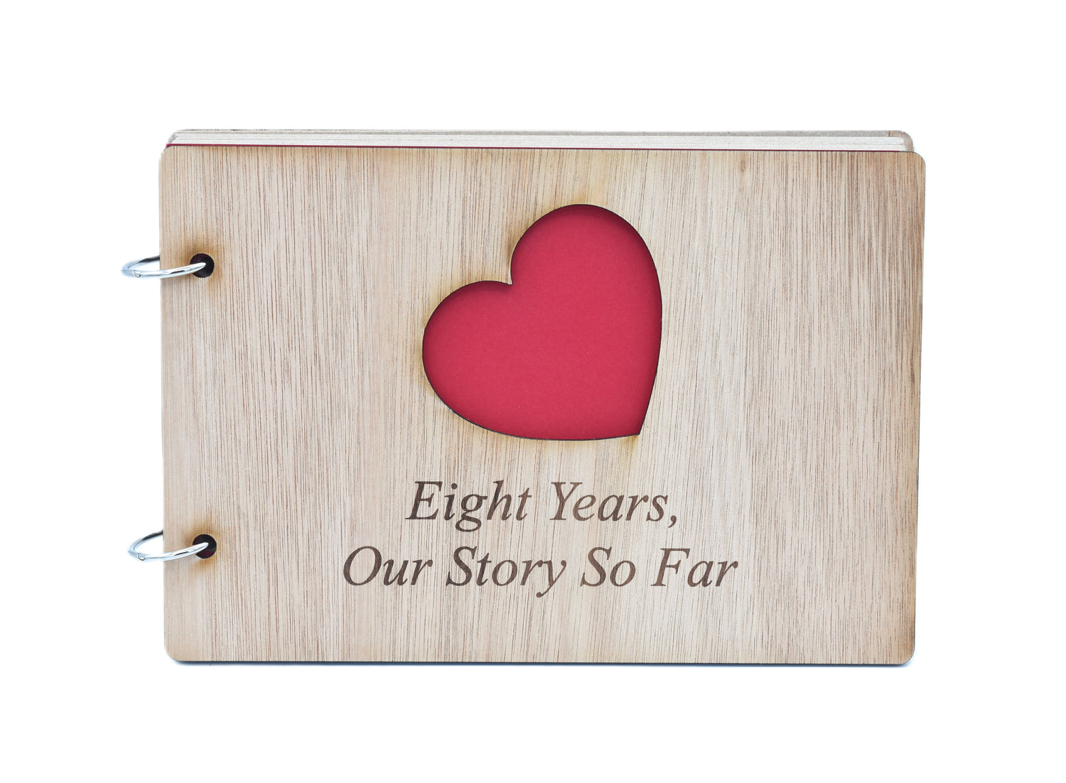 8 Year Anniversary – Our Story So Far Scrapbook