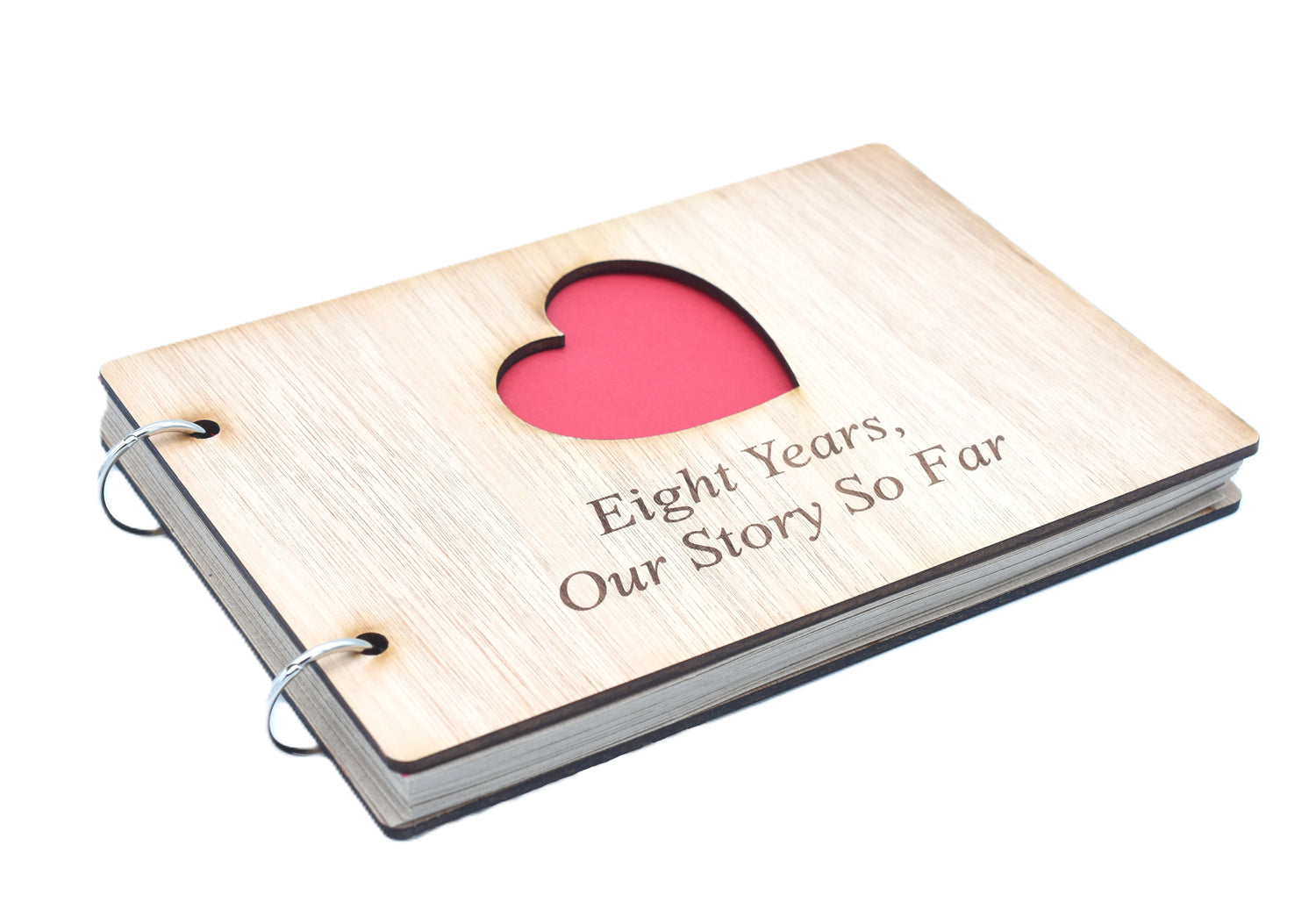 8 Year Anniversary – Our Story So Far Scrapbook