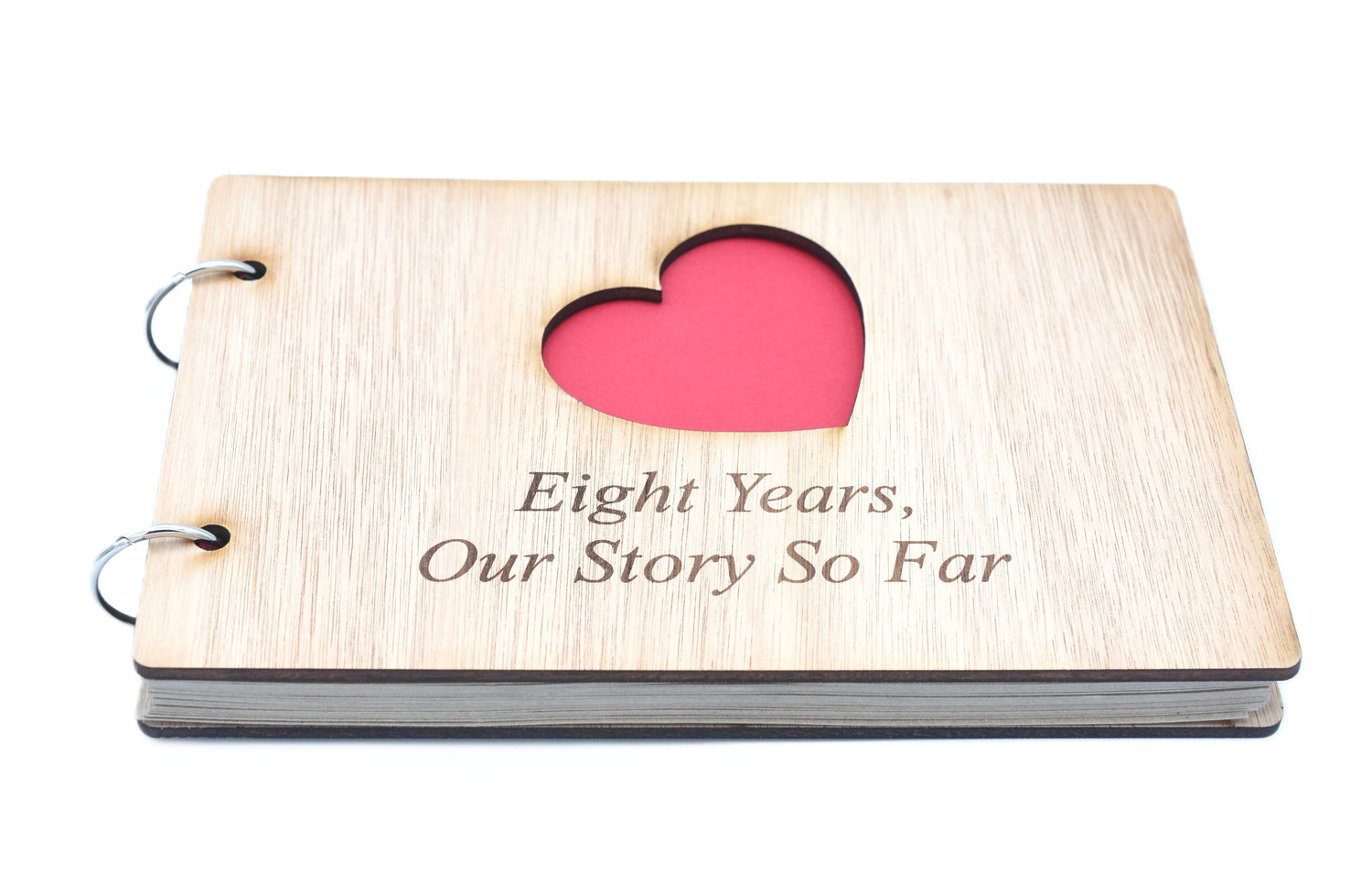 8 Year Anniversary – Our Story So Far Scrapbook