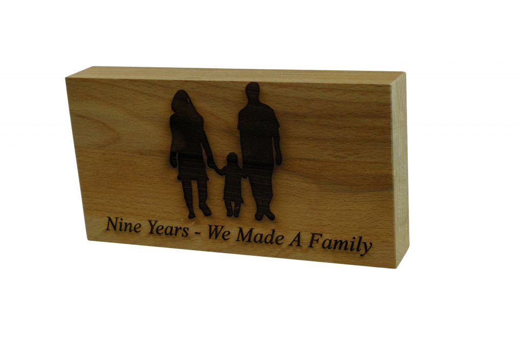 9 Years We Made A Family Beech Block