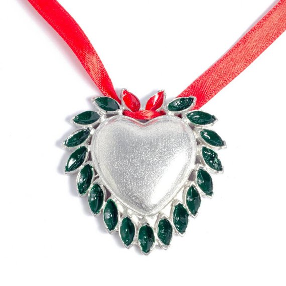 Christmas Heart Wreath Decoration