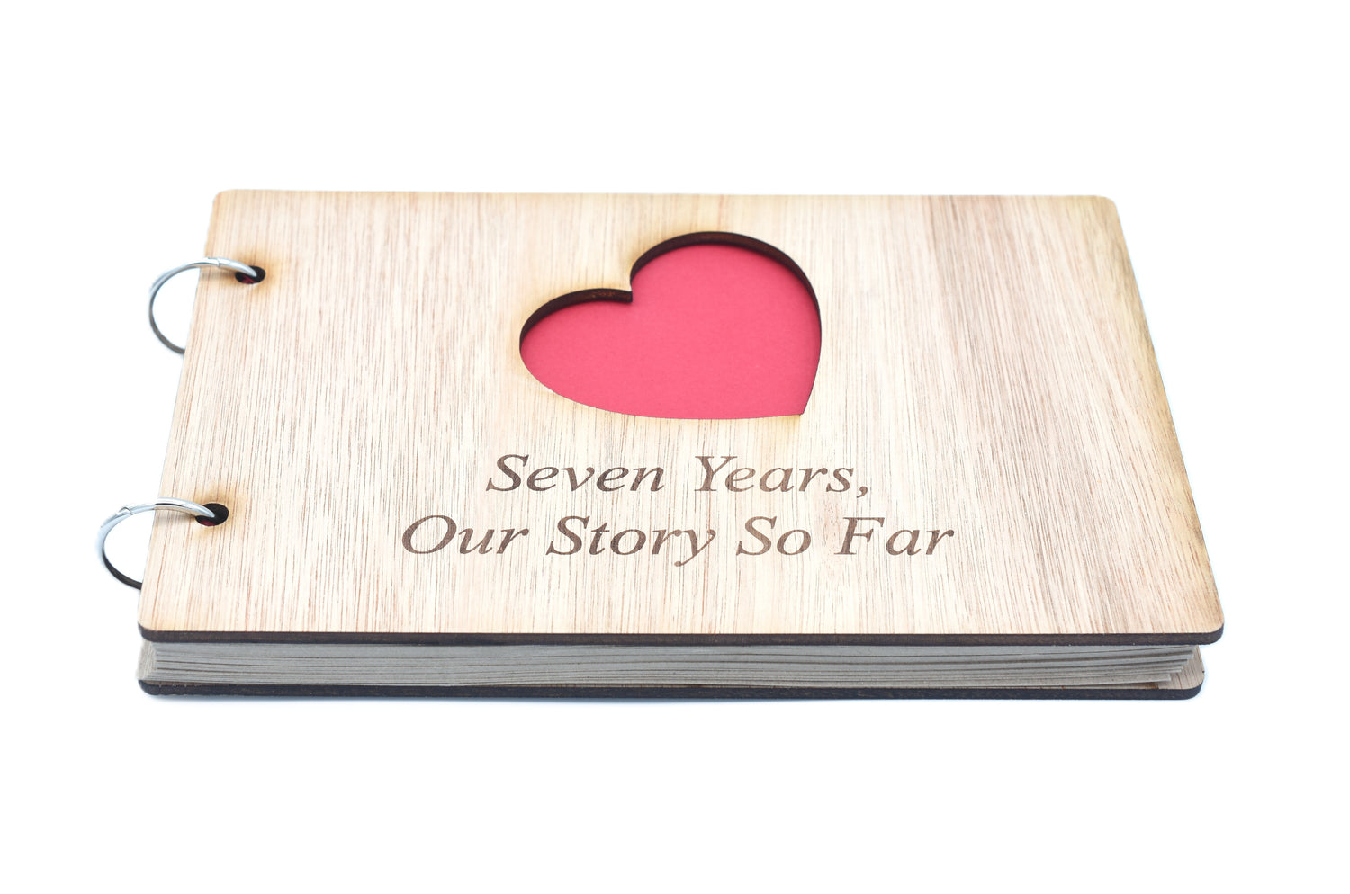 7 Year Anniversary – Our Story So Far Scrapbook