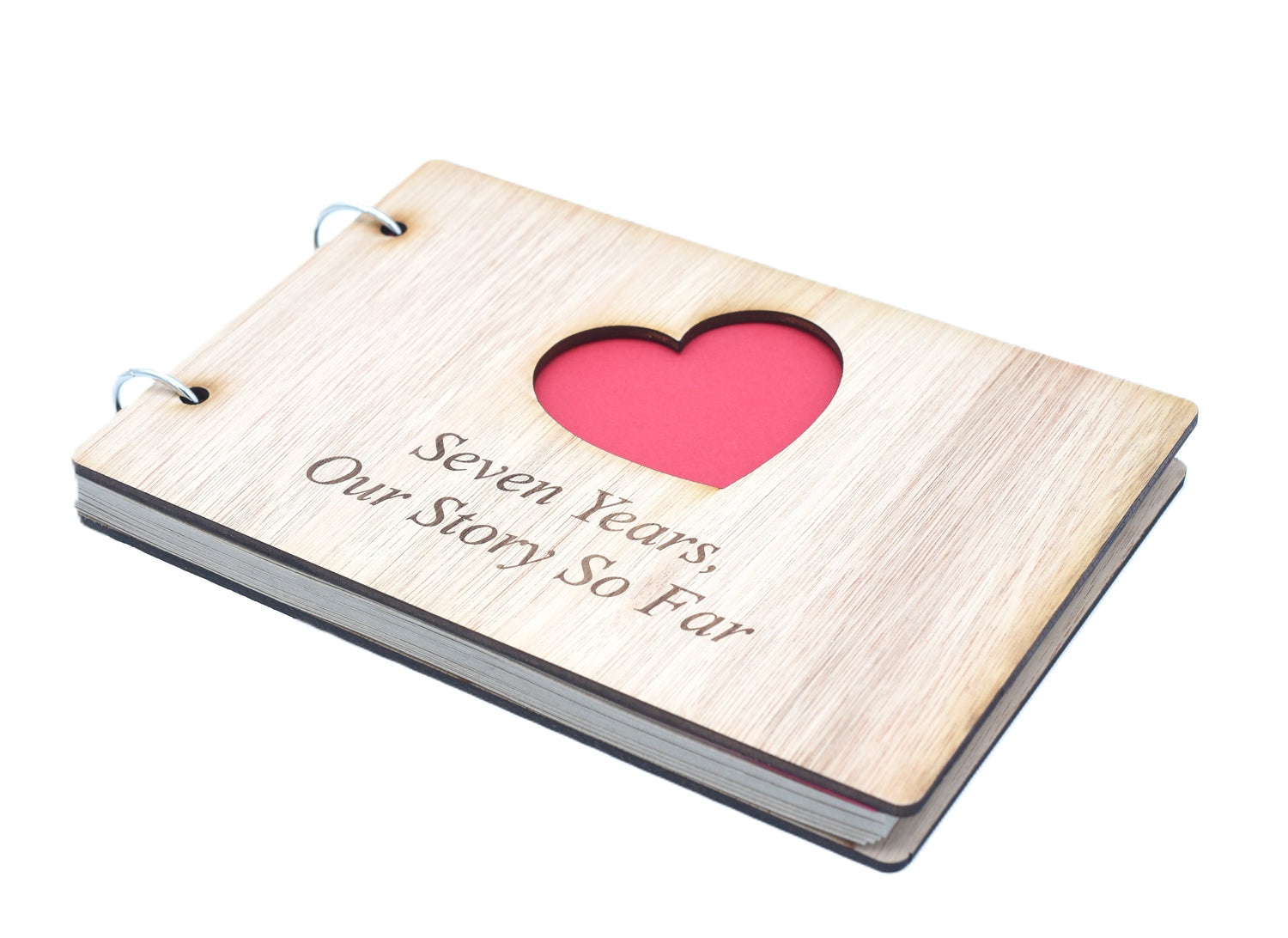 7 Year Anniversary – Our Story So Far Scrapbook