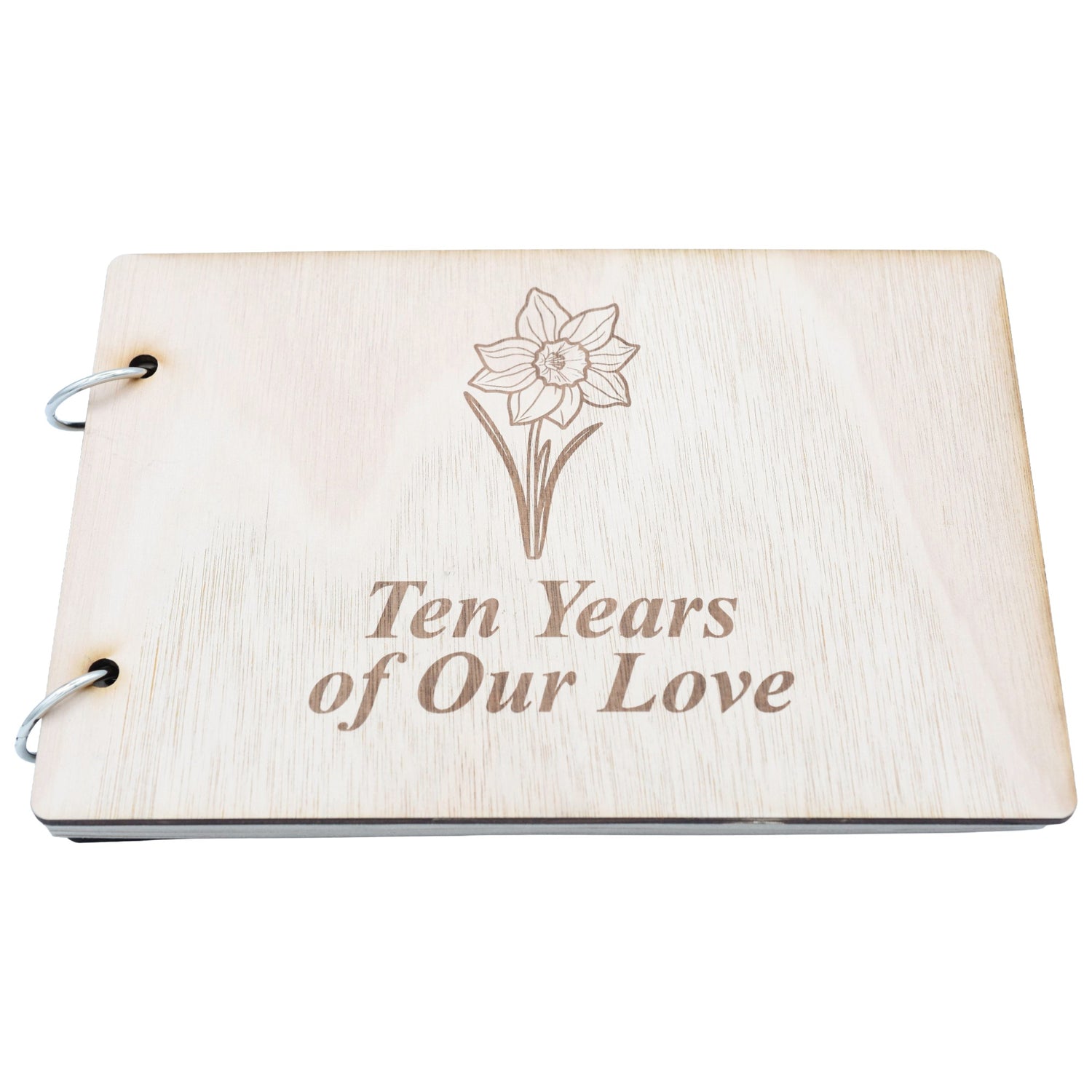 Daffodil 10 Year Anniversary Scrapbook