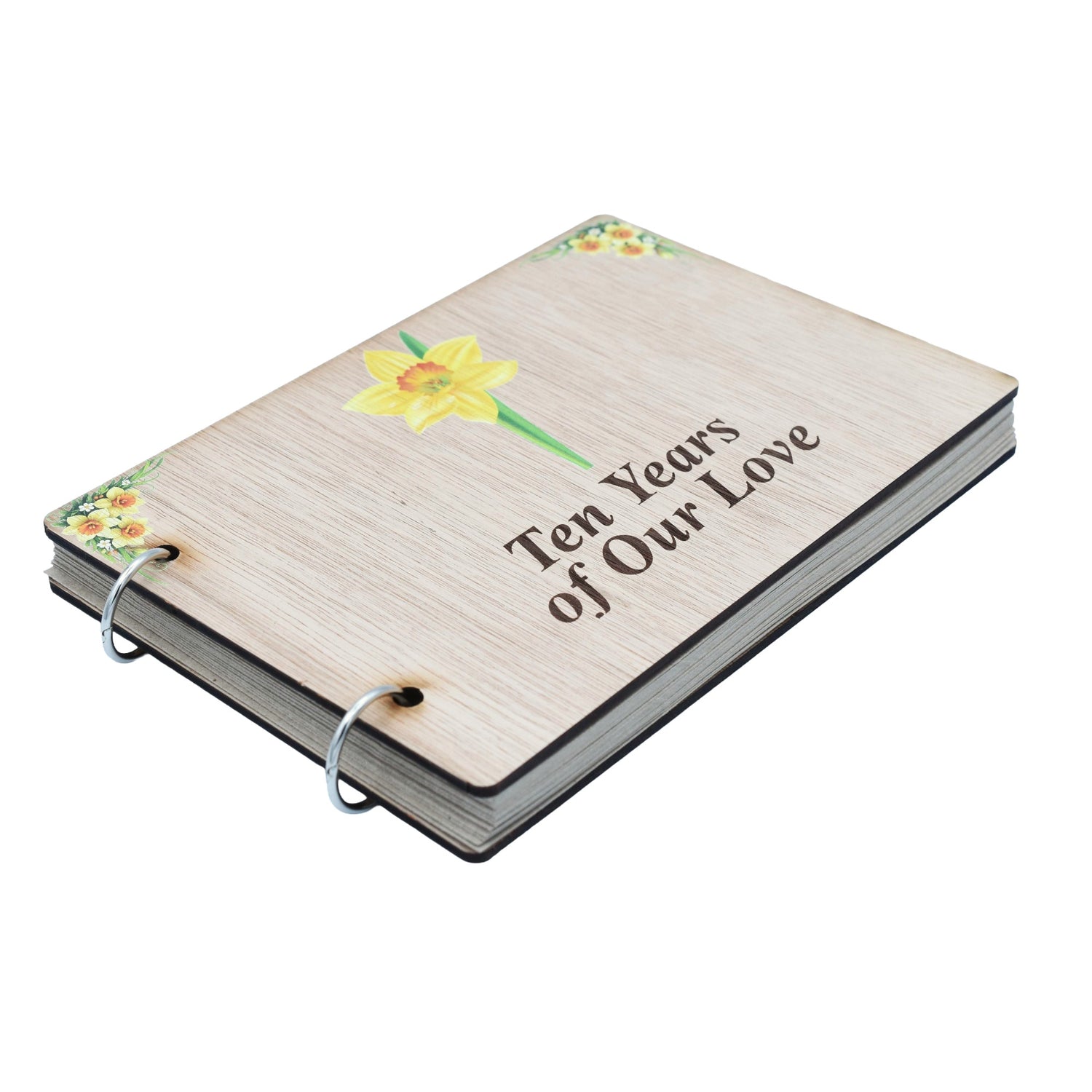 Daffodil 10 Year Anniversary Scrapbook