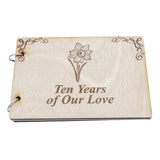 Daffodil 10th Anniversary Scrapbook - 10 Years Our Love