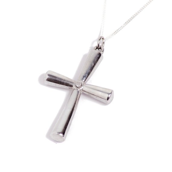 Diamond Cross Necklace