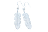 Feather Tin Earrings