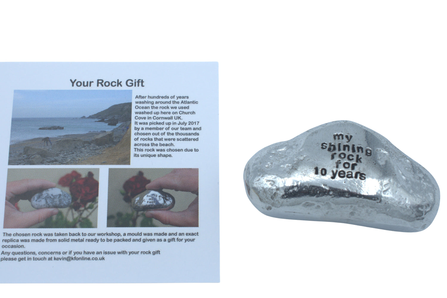 My Shining Rock for 10 Years – Anniversary Gift