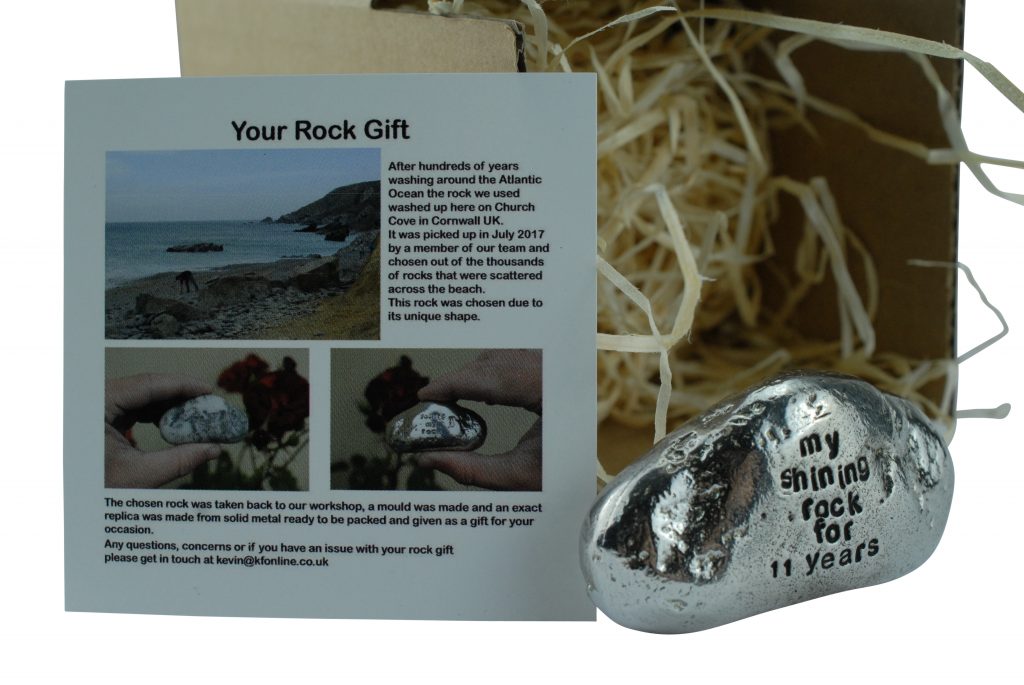 My Shining Rock for 11 Years – Anniversary Gift