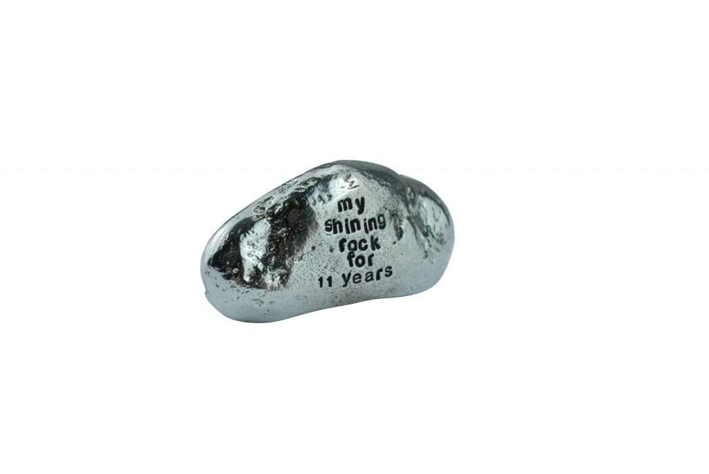 My Shining Rock for 11 Years – Anniversary Gift