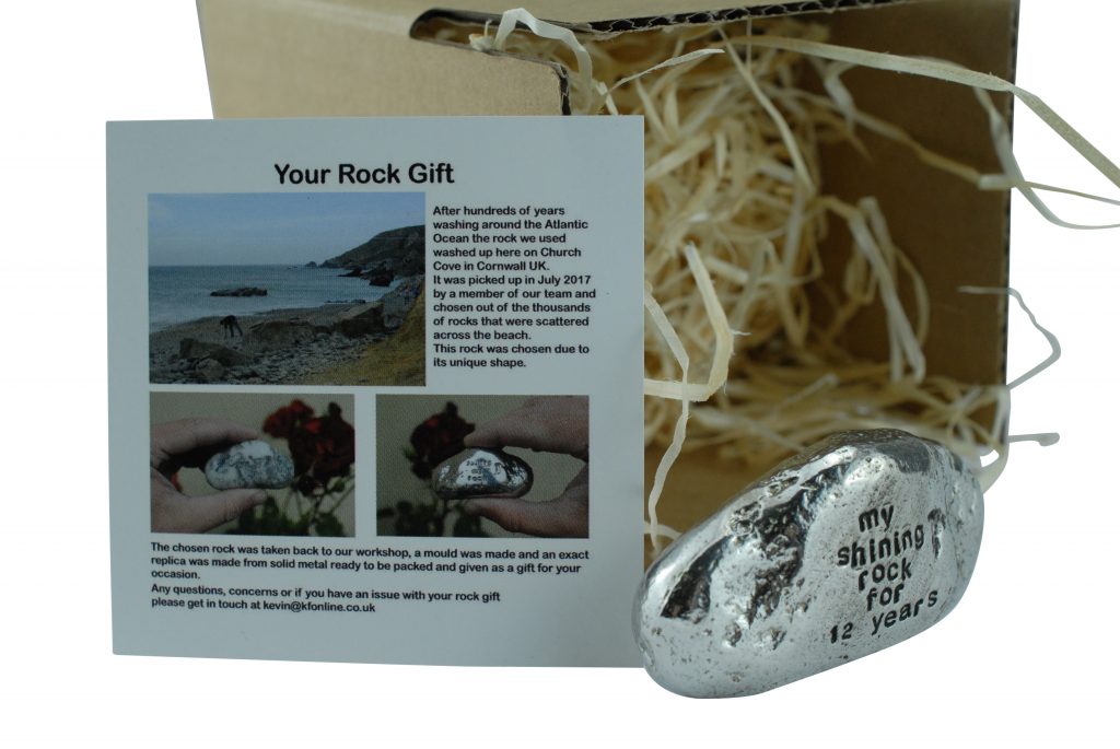 My Shining Rock for 12 Years – Anniversary Gift