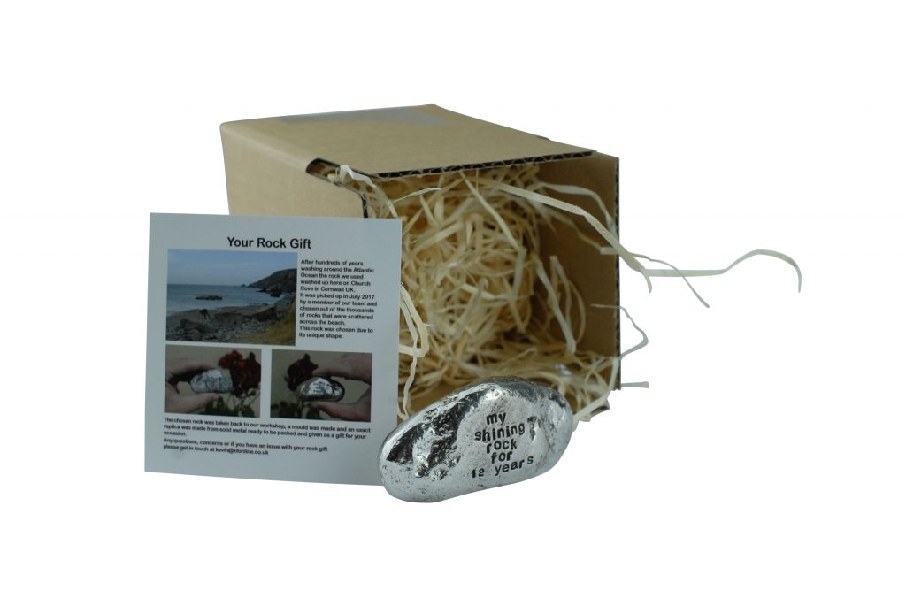 My Shining Rock for 12 Years – Anniversary Gift