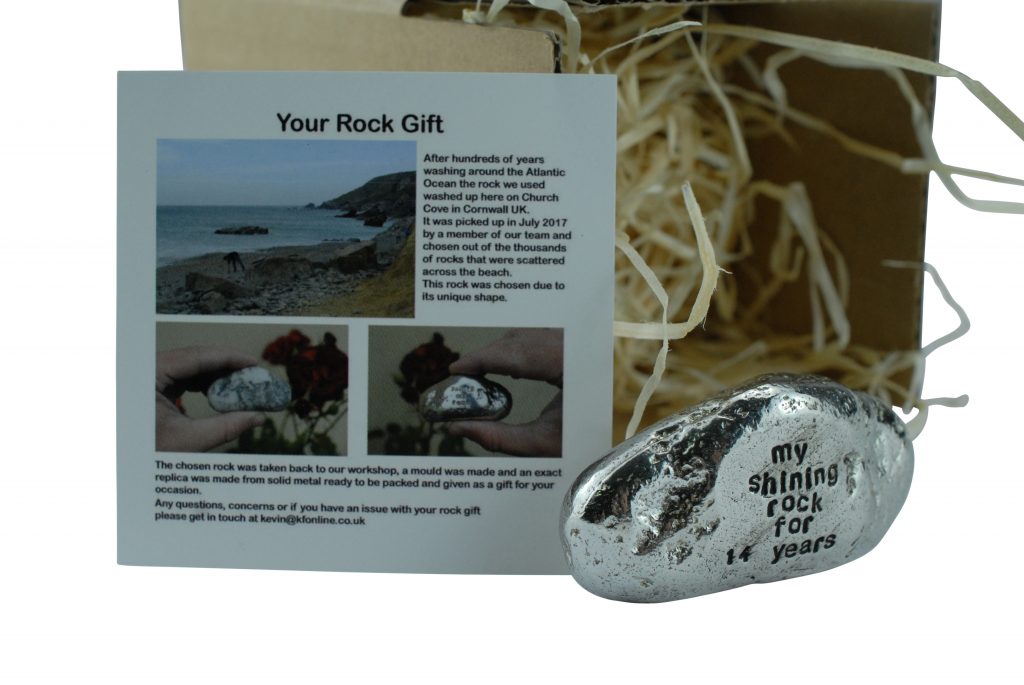 My Shining Rock for 14 Years – Anniversary Gift