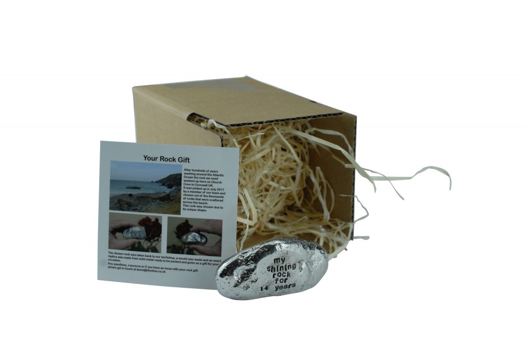 My Shining Rock for 14 Years – Anniversary Gift