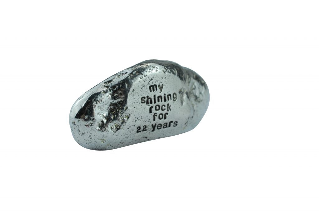 My Shining Rock for 22 Years – Anniversary Gift