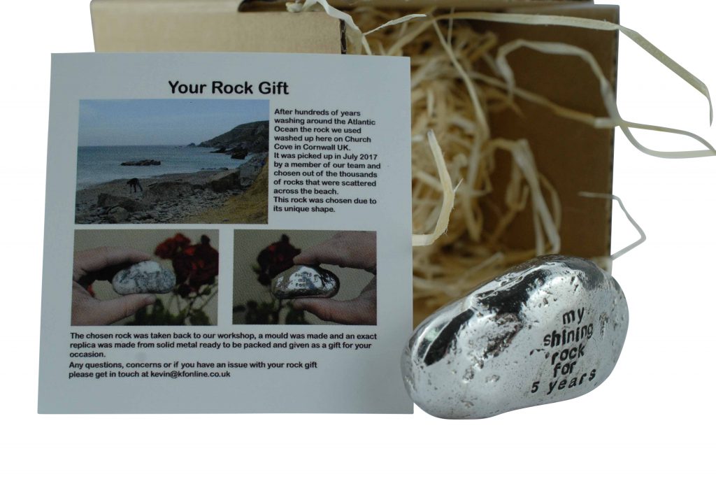 My Shining Rock for 5 Years – Anniversary Gift