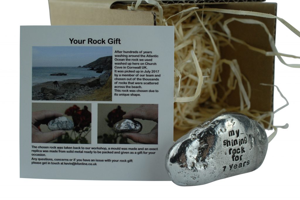 My Shining Rock for 7 Years – Anniversary Gift