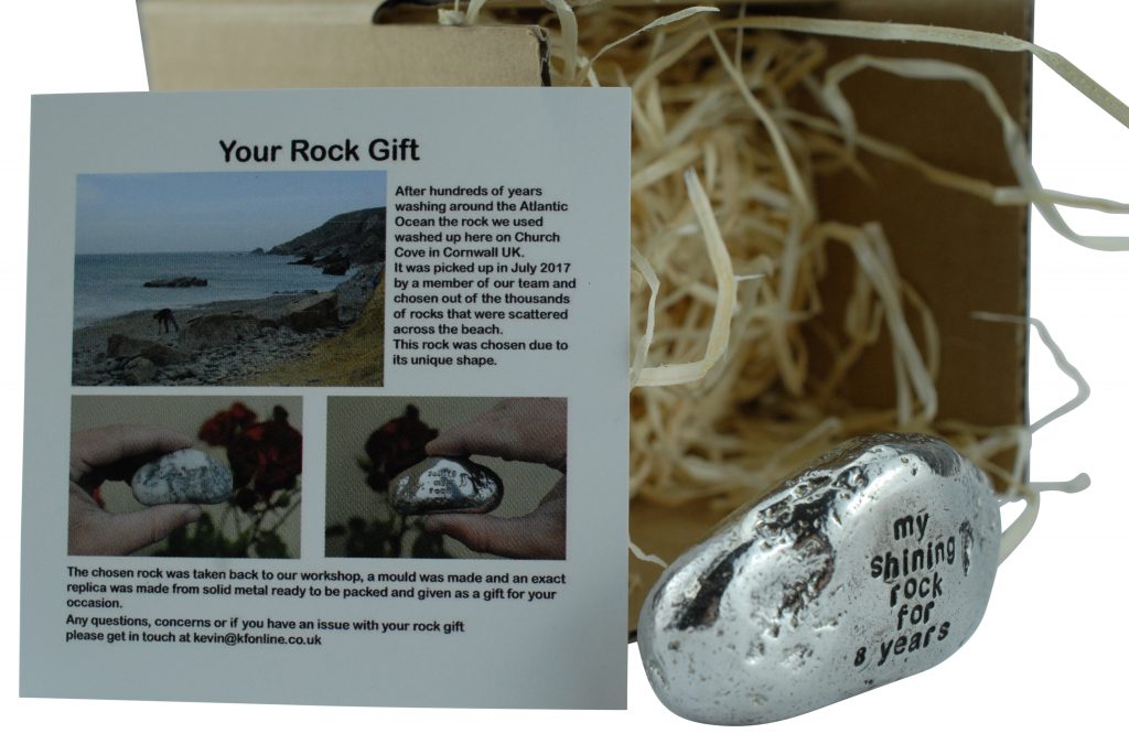 My Shining Rock for 8 Years – Anniversary Gift