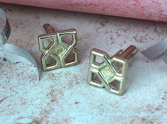 Tin Celtic Cufflinks