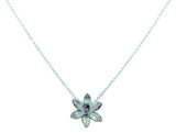 Tin Daffodil Necklace