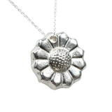 Tin Daisy Necklace