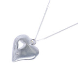 Tin Heart Cut Out Diamond Necklace