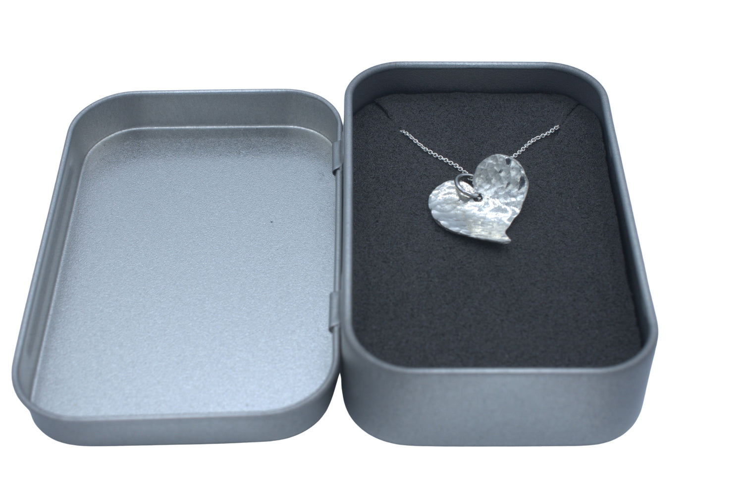 Tin Off Shape Beaten Heart