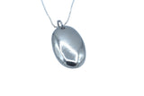 Tin Oval Necklace