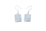 Tin Playing Card Earrings