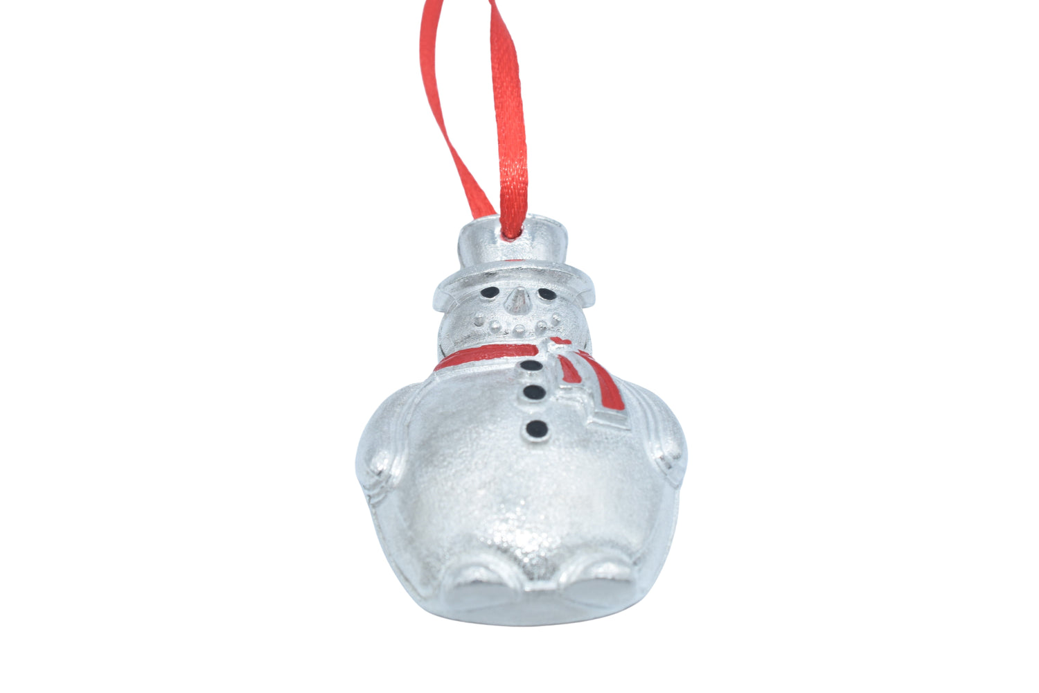 Tin Snowman Ornament