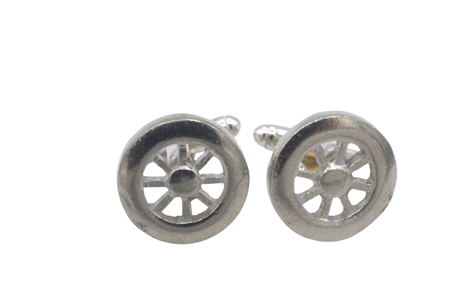 Tin Wheel Cufflinks
