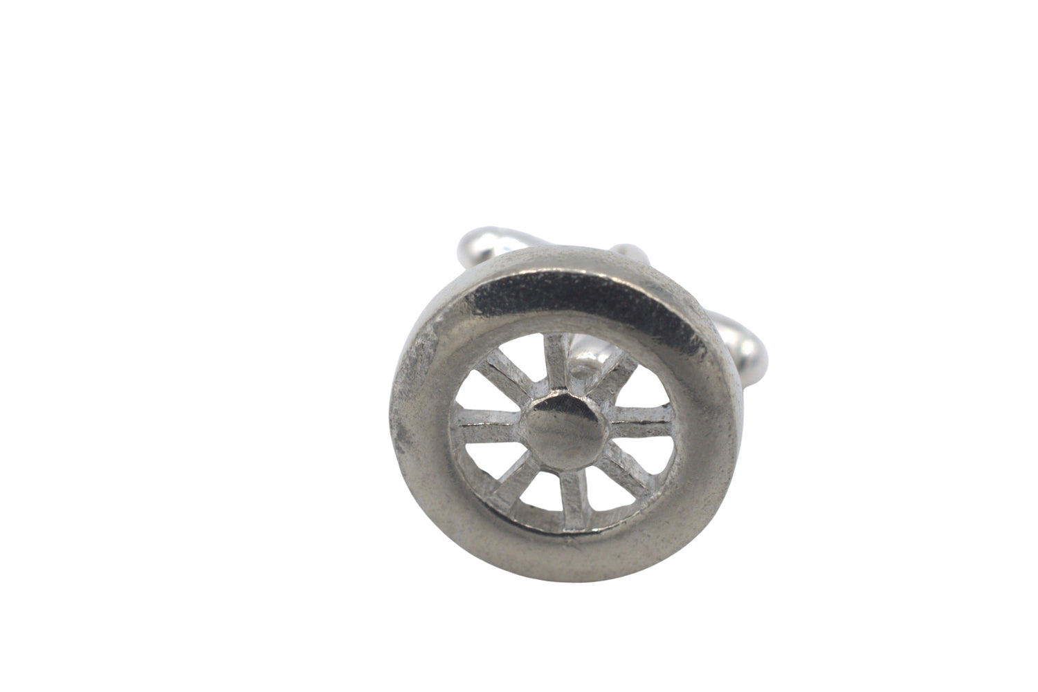 Tin Wheel Cufflinks
