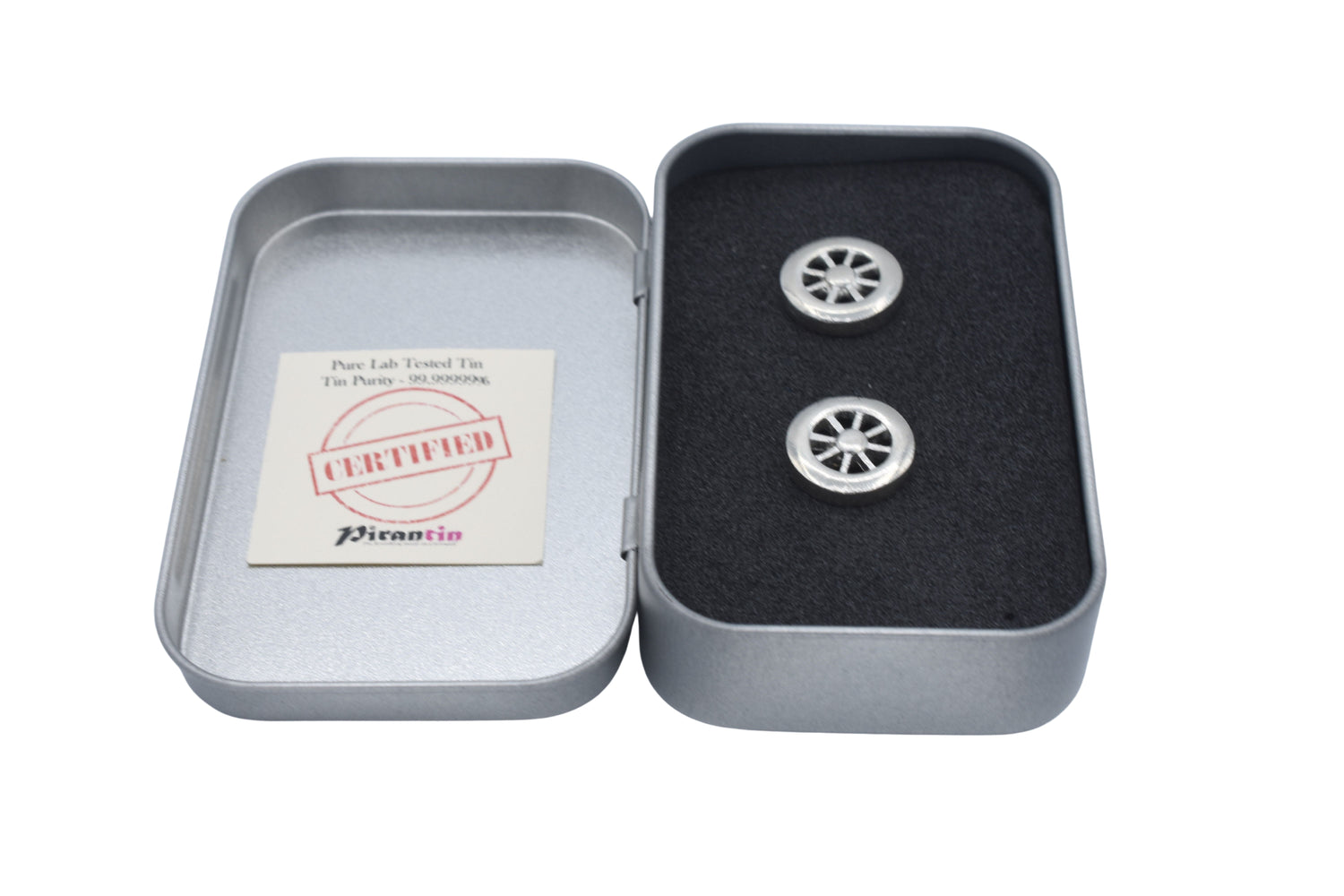Tin Wheel Cufflinks