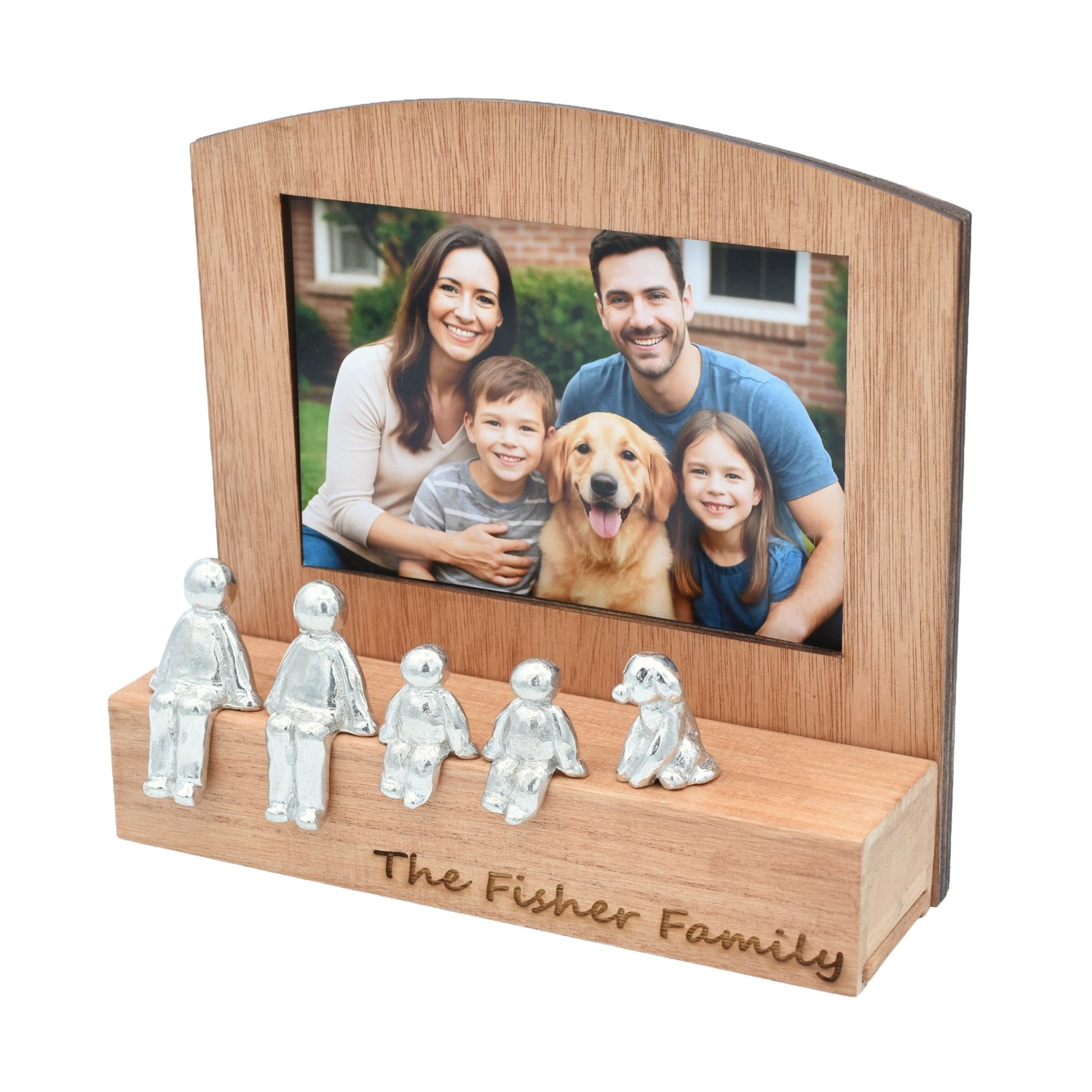 We Made a Family Personalised Frame, 6x4 Photo, Personalise & Your Own Family Combination, Christmas, Valentines, Birthdays, Anniversaries