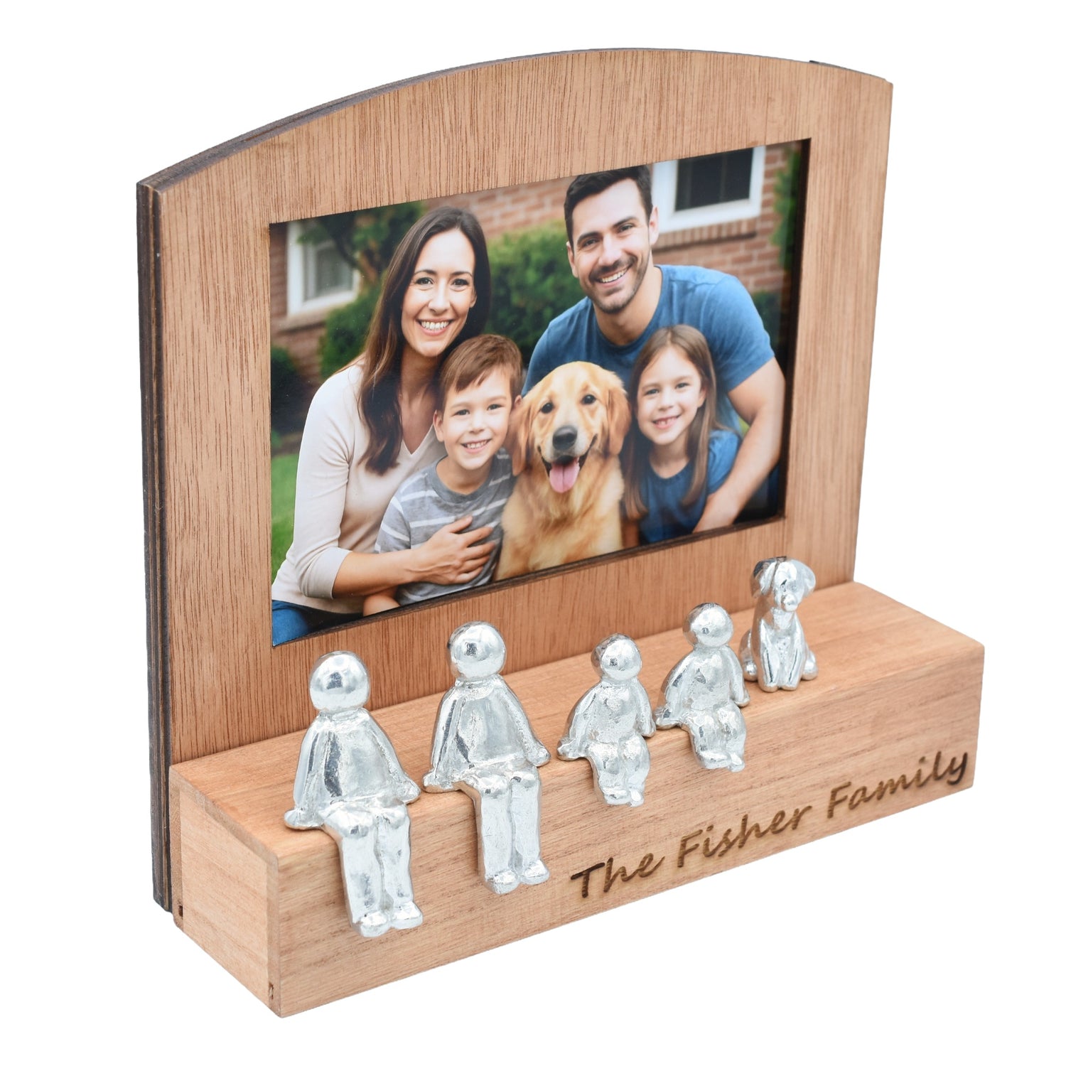 We Made a Family Personalised Frame, 6x4 Photo, Personalise & Your Own Family Combination, Christmas, Valentines, Birthdays, Anniversaries