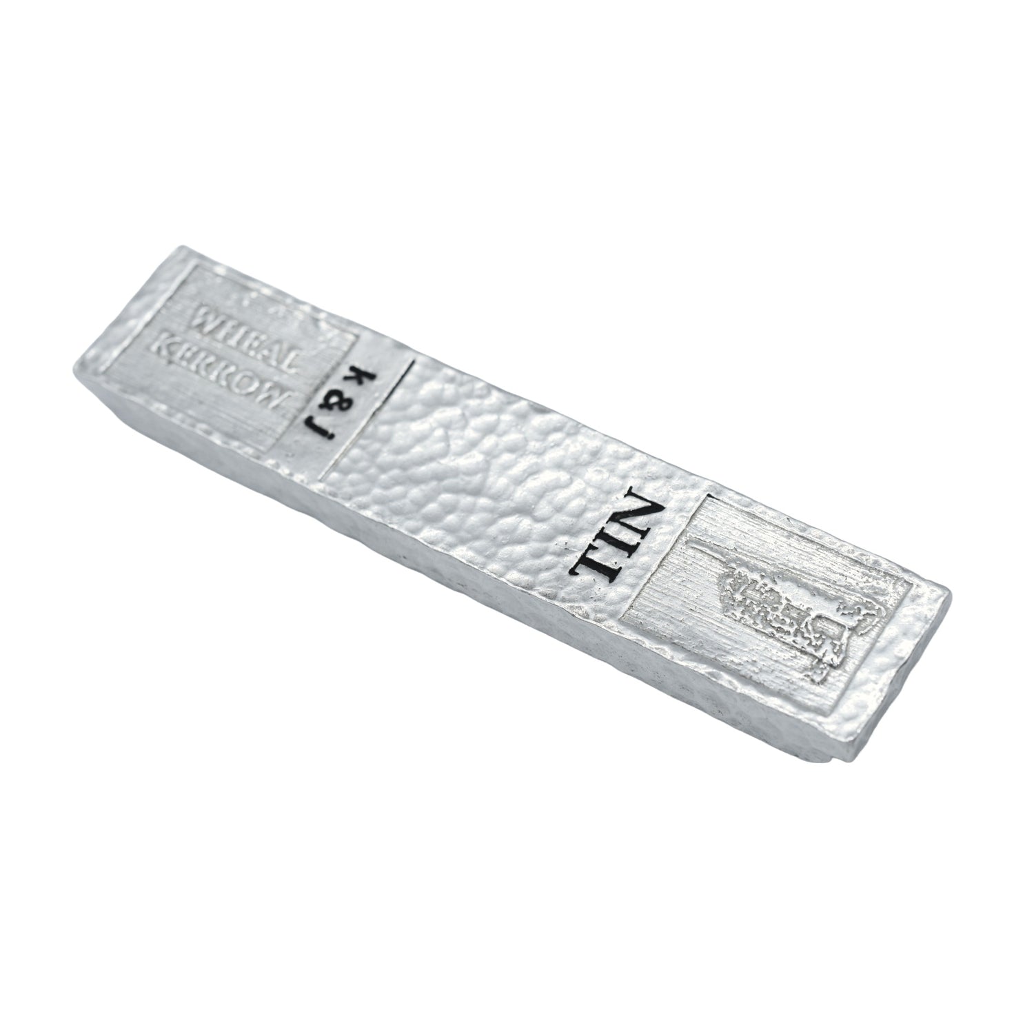 Personalised Tin Ingot 100% Pure Tin - 72 grammes