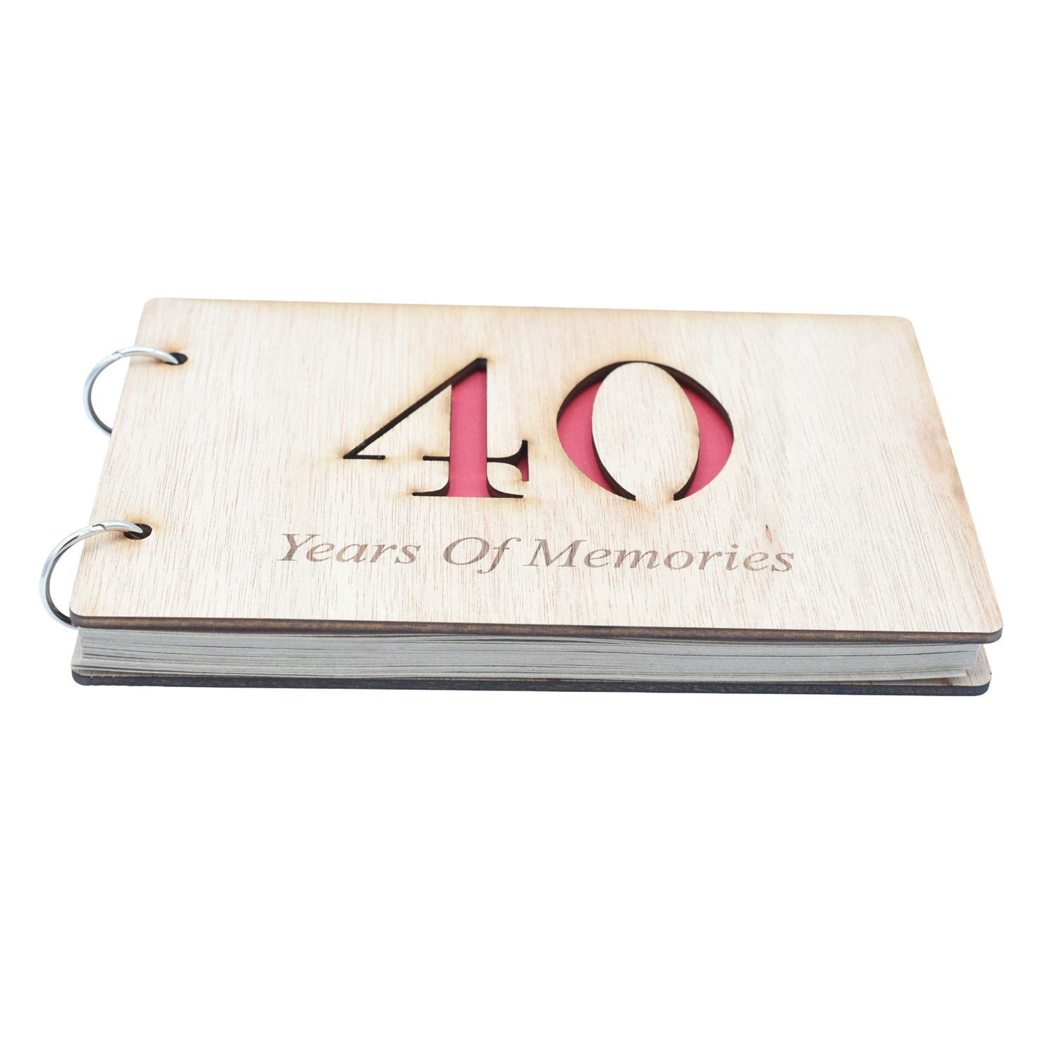 40 Years Of Memories –  Scrapbook
