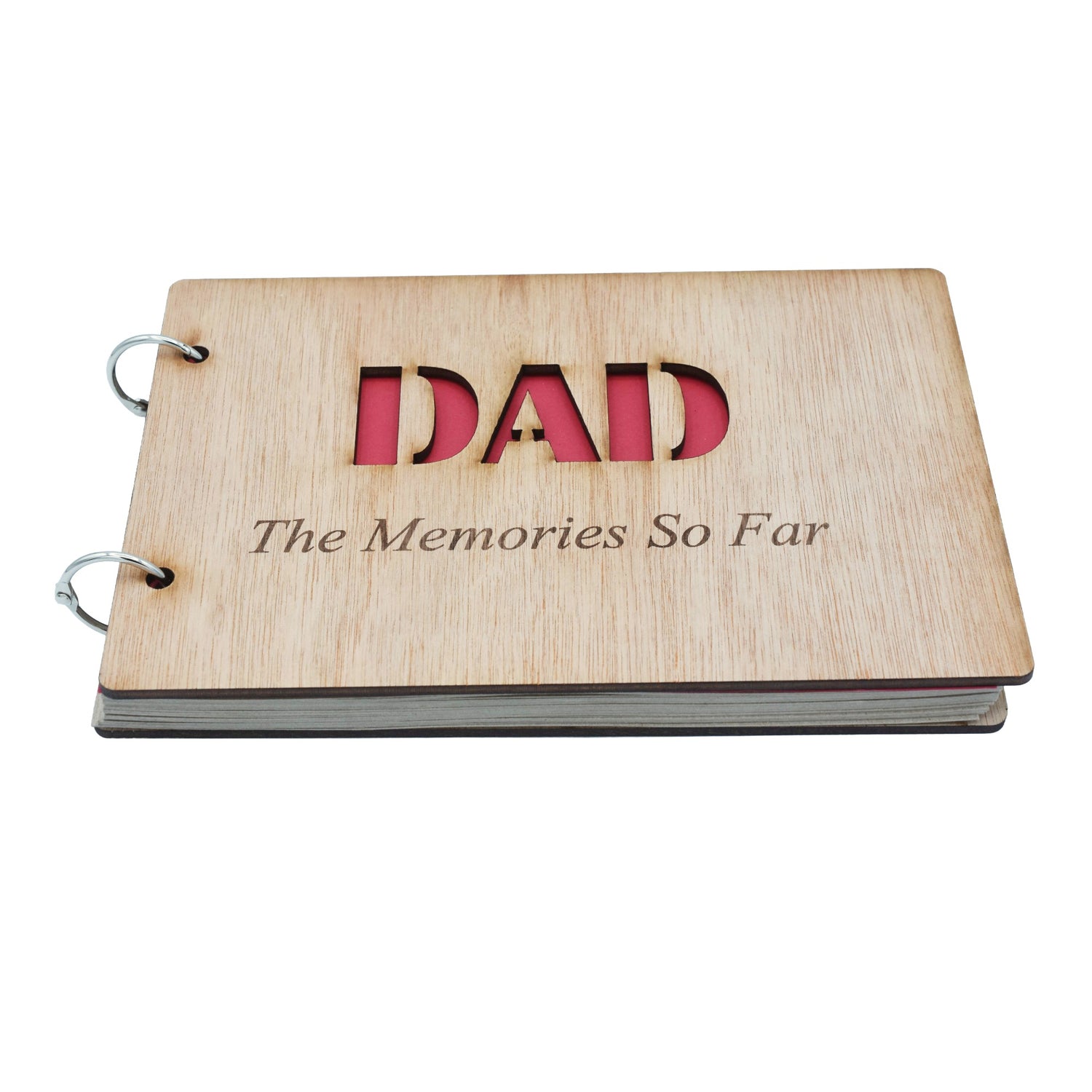 DAD The Memories So Far - Scrapbook, Photo album or Notebook Idea For DAD, Fathers day or Birthday Gifts