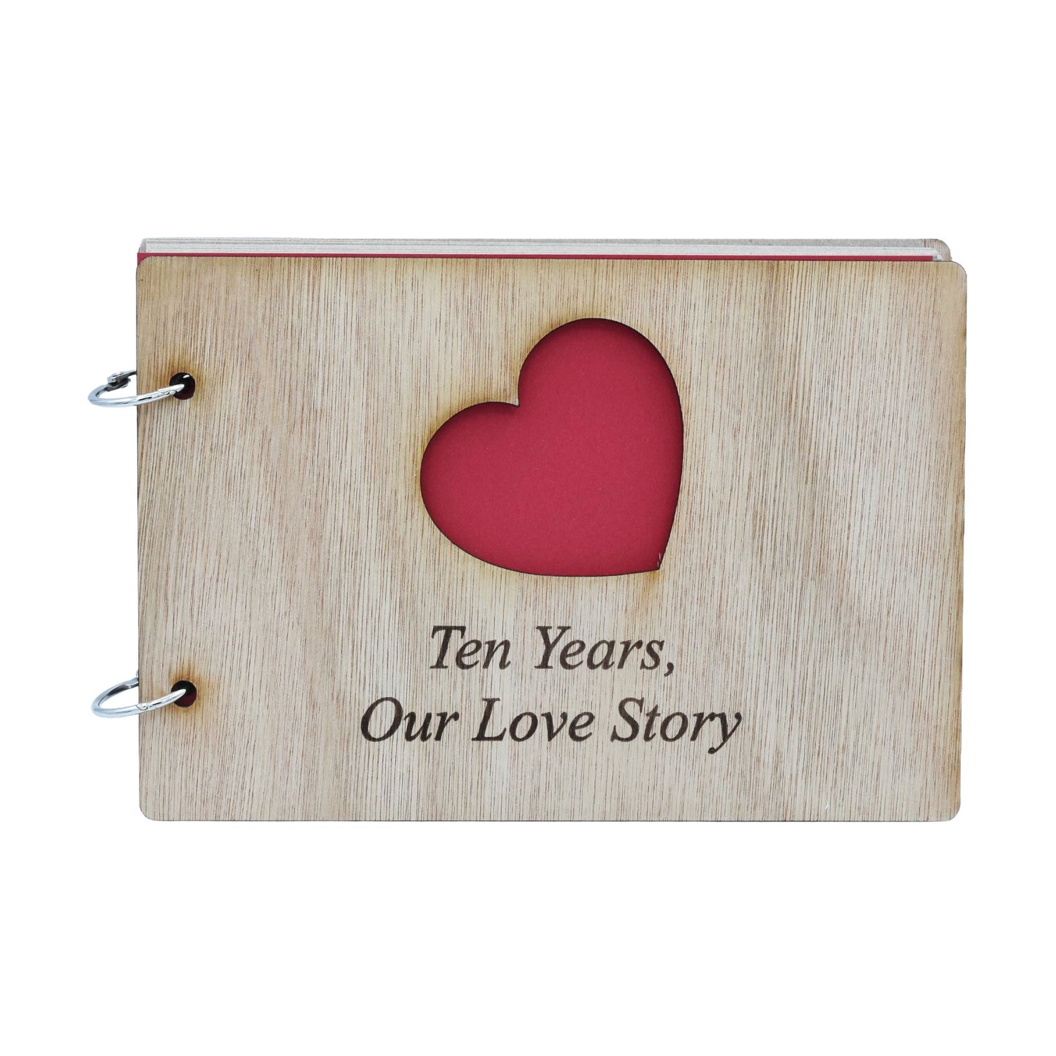Ten Years, Our Love Story. 10th Anniversary- Scrapbook