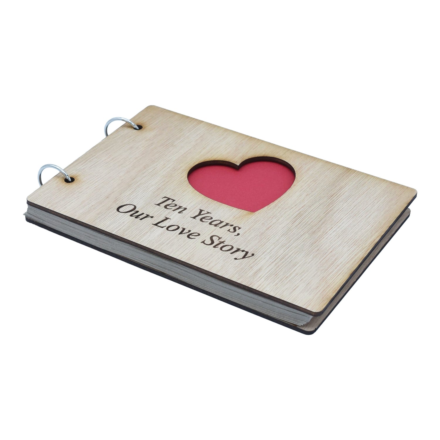 Ten Years, Our Love Story. 10th Anniversary- Scrapbook