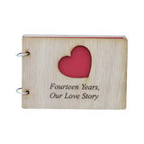 Fourteen Years, Our Love Story. 14th Anniversary- Scrapbook