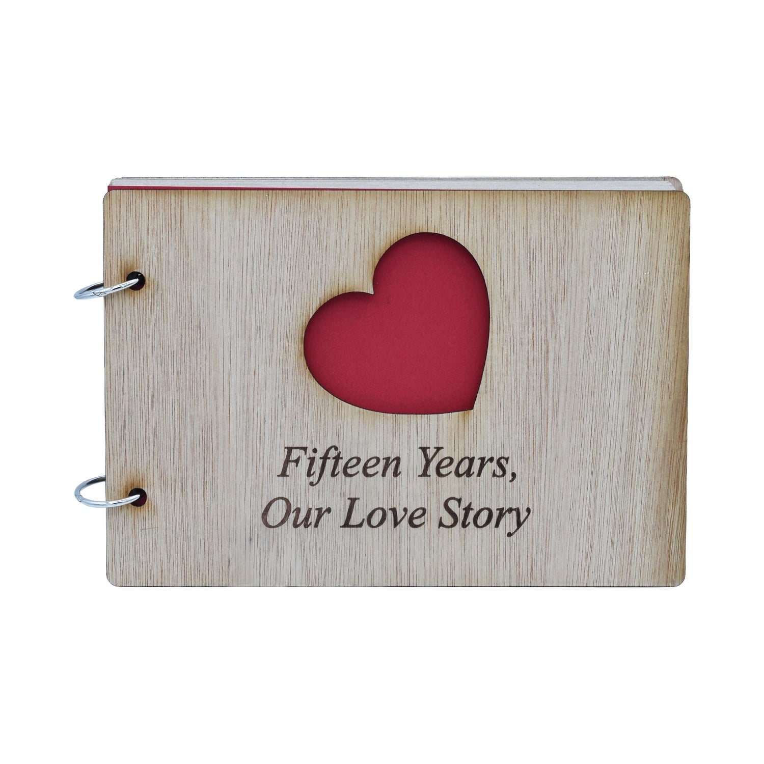 Fifteen Years, Our Love Story. 15th Anniversary- Scrapbook