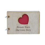 Sixteen Years, Our Love Story. 16th Anniversary- Scrapbook